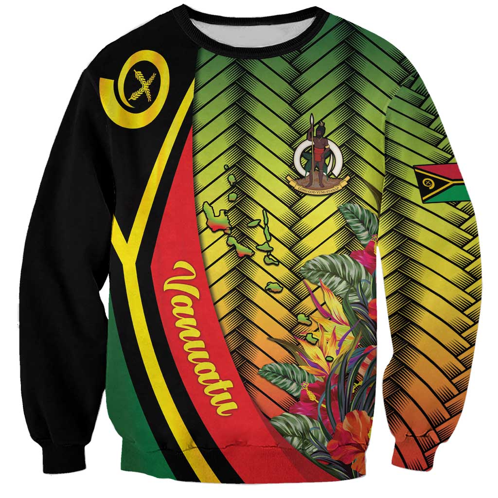 Vanuatu Constitution Day Sweatshirt Long Live Vanuatu - Polynesian Pride