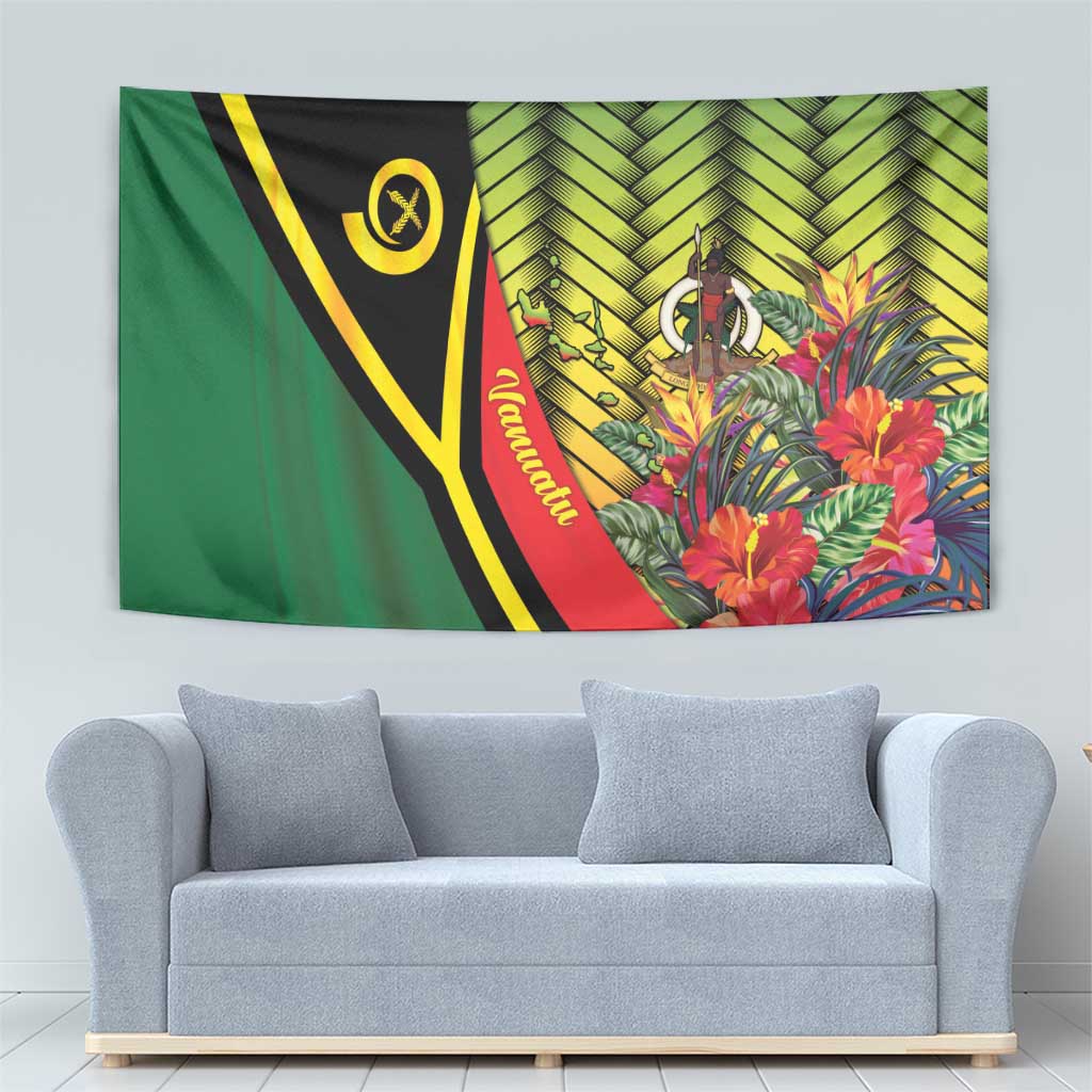 Vanuatu Constitution Day Tapestry Long Live Vanuatu LT05 - Polynesian Pride
