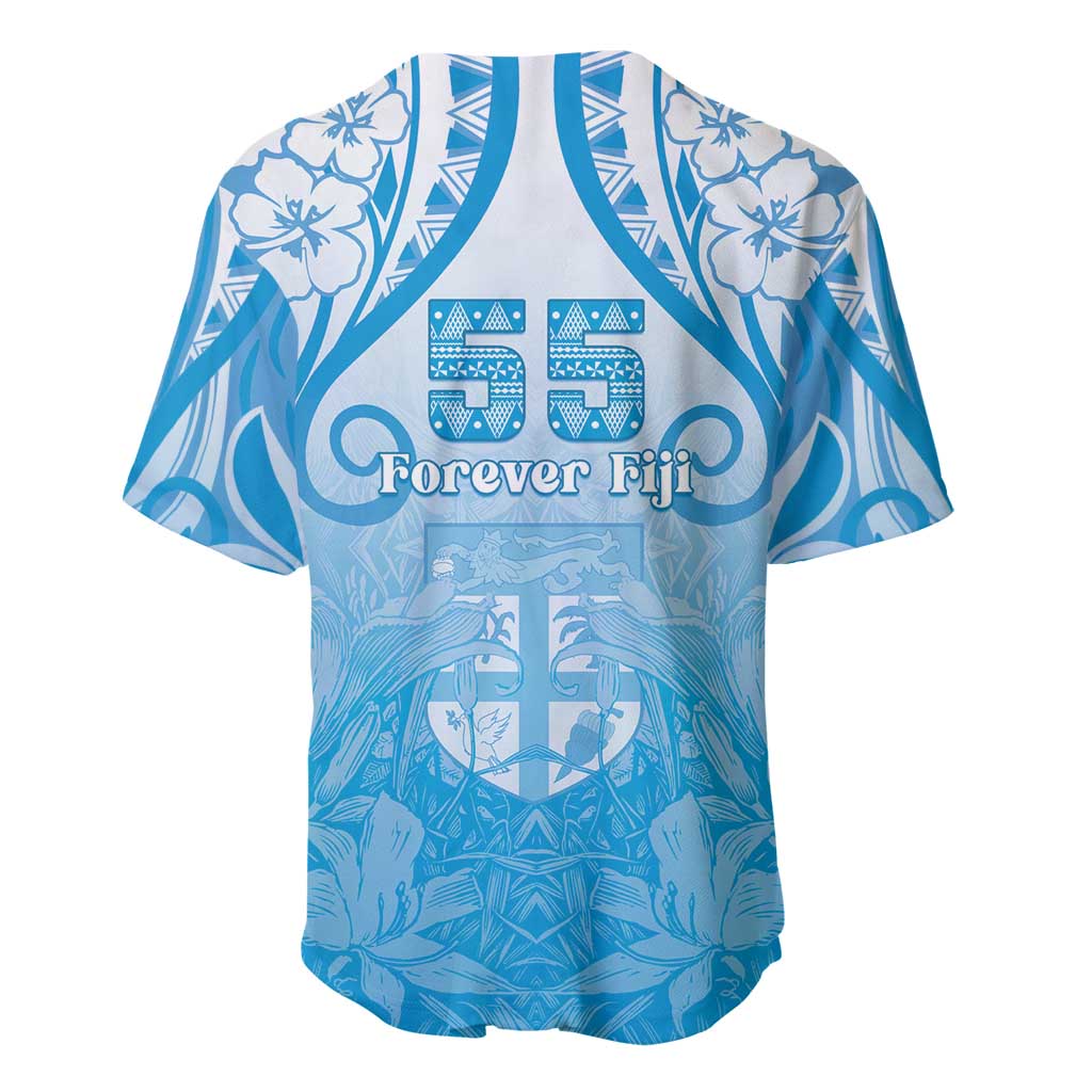 Fiji Day Baseball Jersey 55th Anniversary Forever Fiji - Polynesian Pride