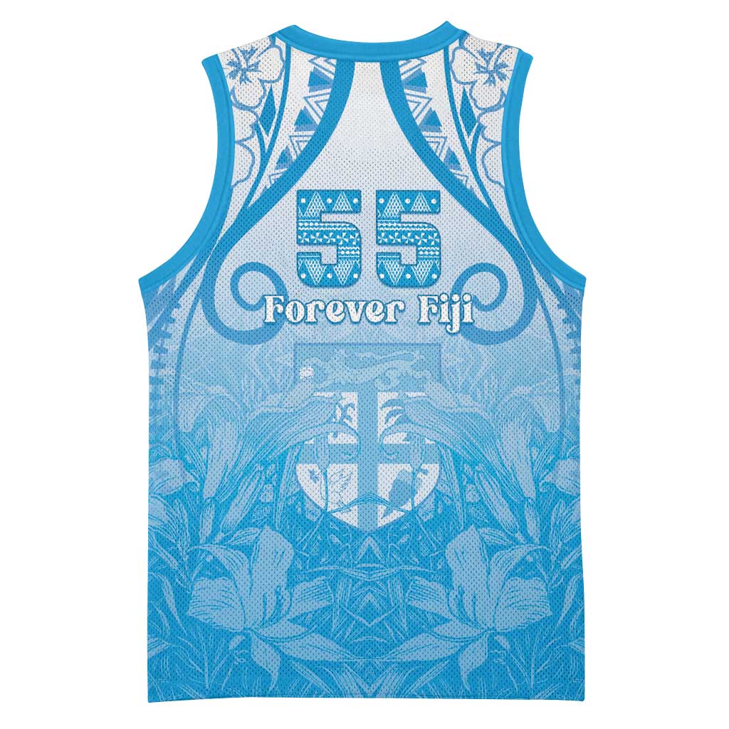 Fiji Day Basketball Jersey 55th Anniversary Forever Fiji - Polynesian Pride