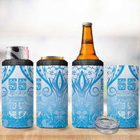 Fiji Day 4 in 1 Can Cooler Tumbler 55th Anniversary Forever Fiji - Polynesian Pride