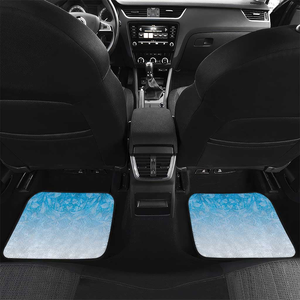 Fiji Day Car Mats 55th Anniversary Forever Fiji LT05 Set 2pcs - Back Blue - Polynesian Pride