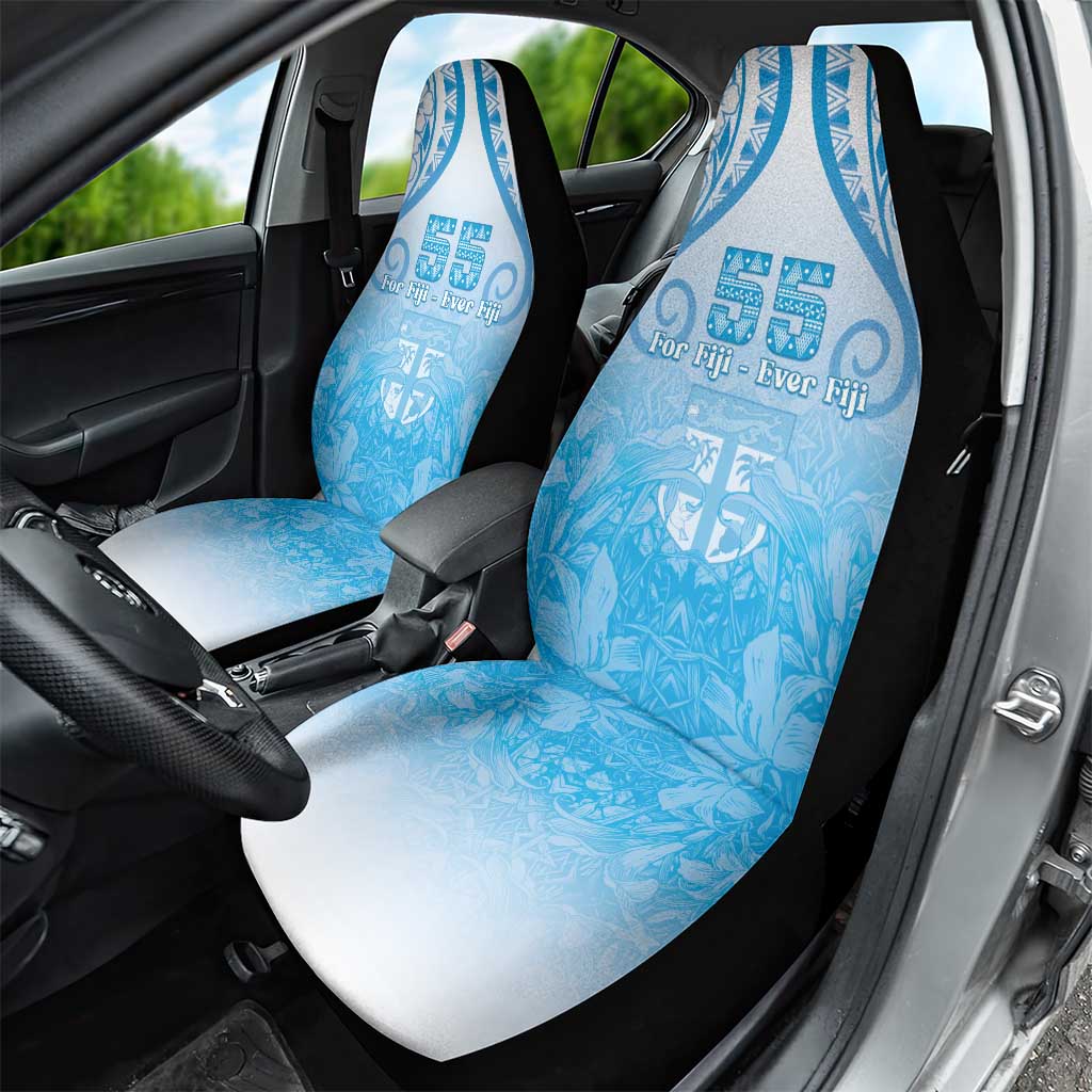 Fiji Day Car Seat Cover 55th Anniversary Forever Fiji - Polynesian Pride