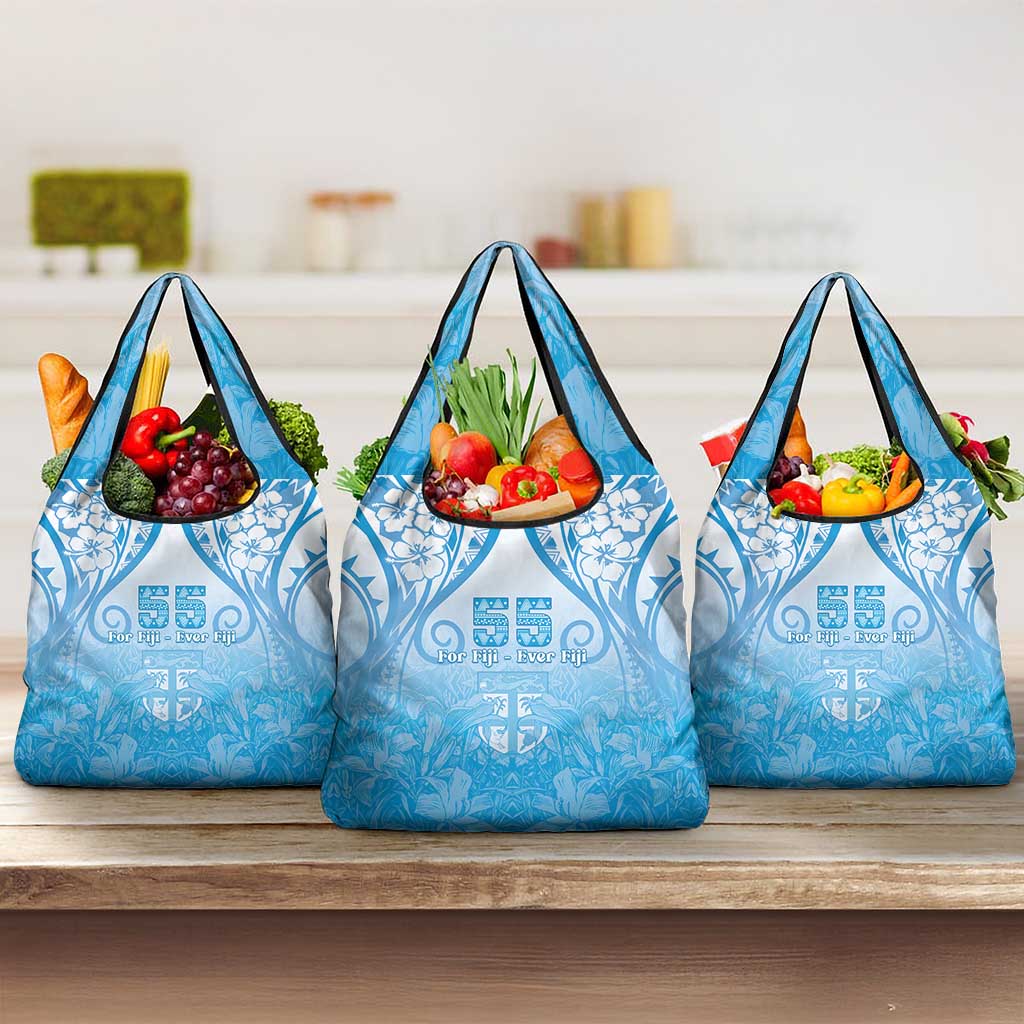 Fiji Day Grocery Bag 55th Anniversary Forever Fiji - Polynesian Pride