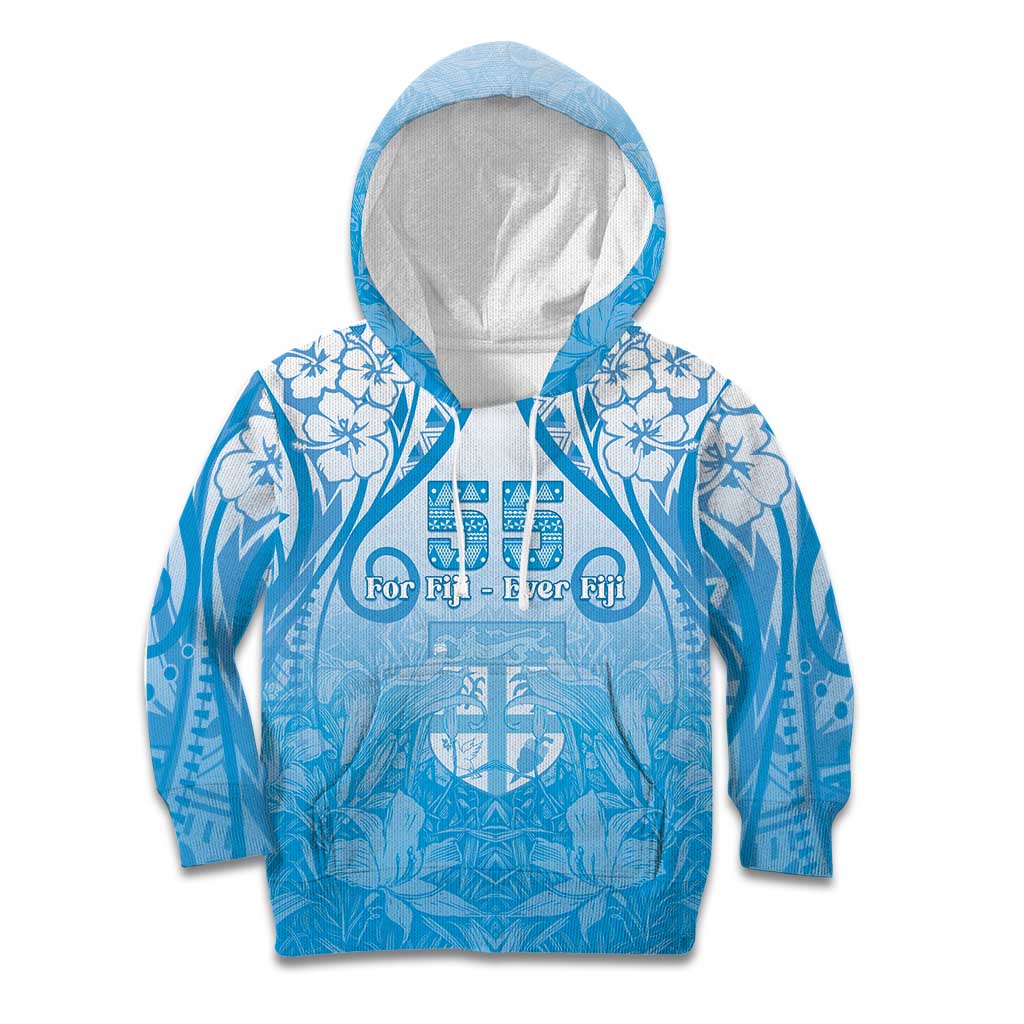 Fiji Day Kid Hoodie 55th Anniversary Forever Fiji - Polynesian Pride