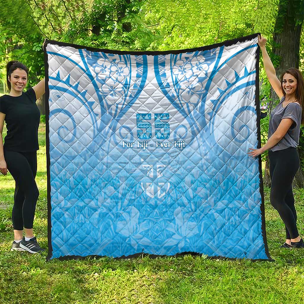 Fiji Day Quilt 55th Anniversary Forever Fiji - Polynesian Pride