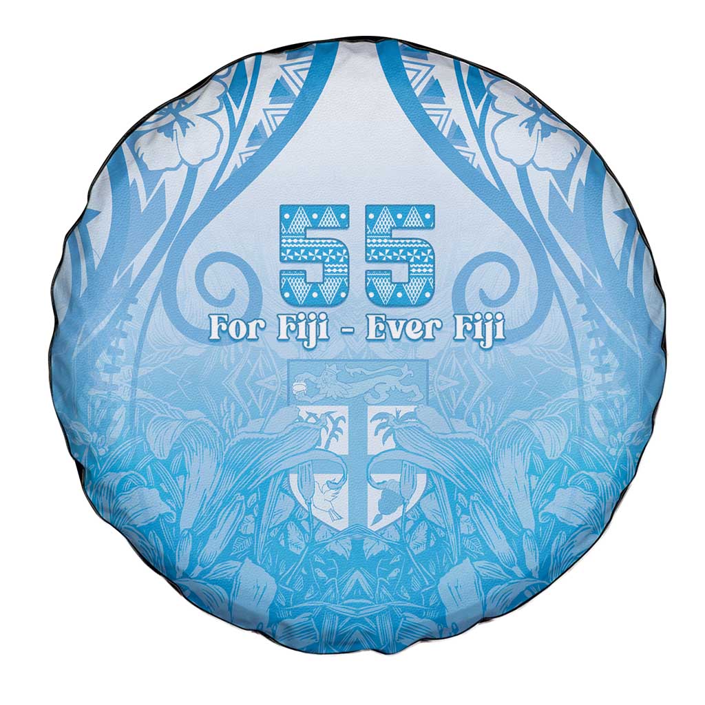 Fiji Day Spare Tire Cover 55th Anniversary Forever Fiji - Polynesian Pride