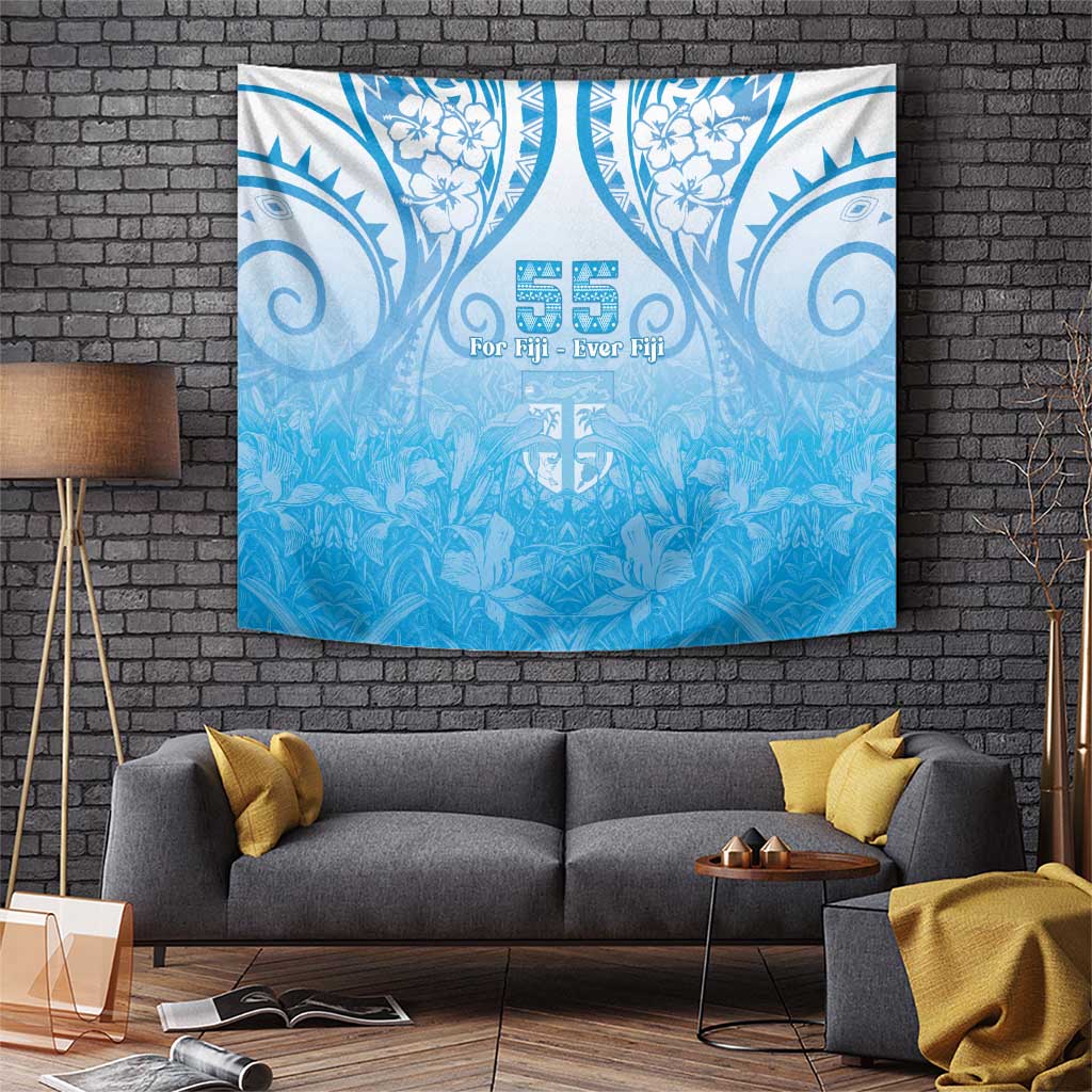 Fiji Day Tapestry 55th Anniversary Forever Fiji - Polynesian Pride