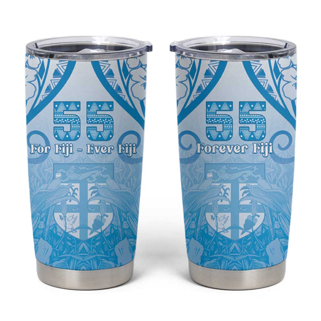 Fiji Day Tumbler Cup 55th Anniversary Forever Fiji - Polynesian Pride