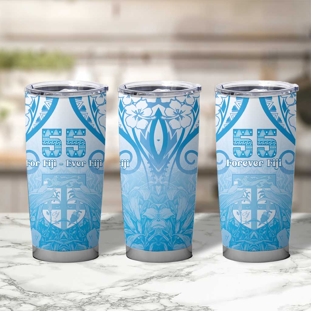 Fiji Day Tumbler Cup 55th Anniversary Forever Fiji - Polynesian Pride