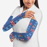 Fiji Masi Tapa Arm Sleeves Coat Of Arms LT05 - Polynesian Pride