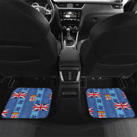 Fiji Masi Tapa Car Mats Coat Of Arms - Polynesian Pride