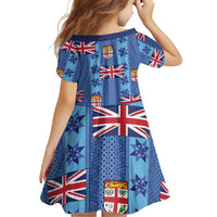 Fiji Masi Tapa Family Matching Mermaid Dress and Hawaiian Shirt Coat Of Arms - Polynesian Pride
