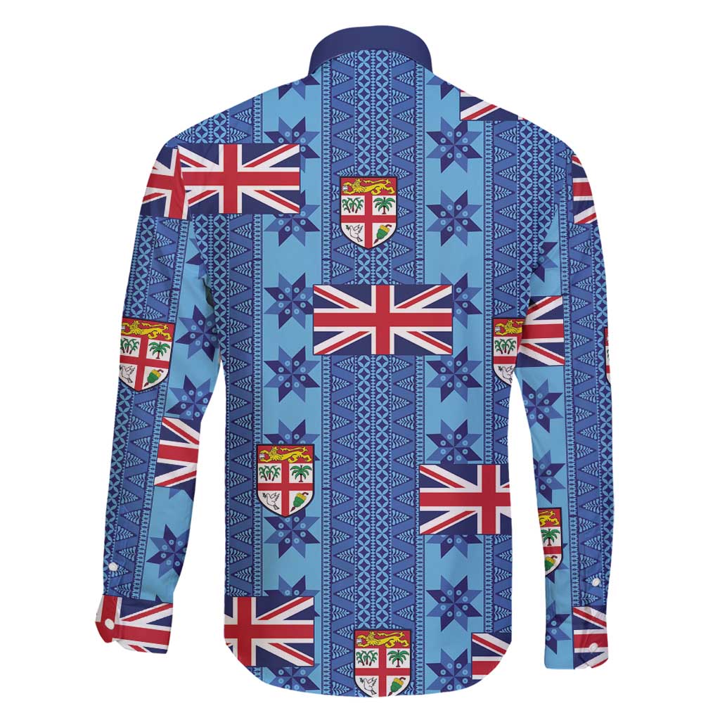 Fiji Masi Tapa Family Matching Off Shoulder Maxi Dress and Hawaiian Shirt Coat Of Arms - Polynesian Pride