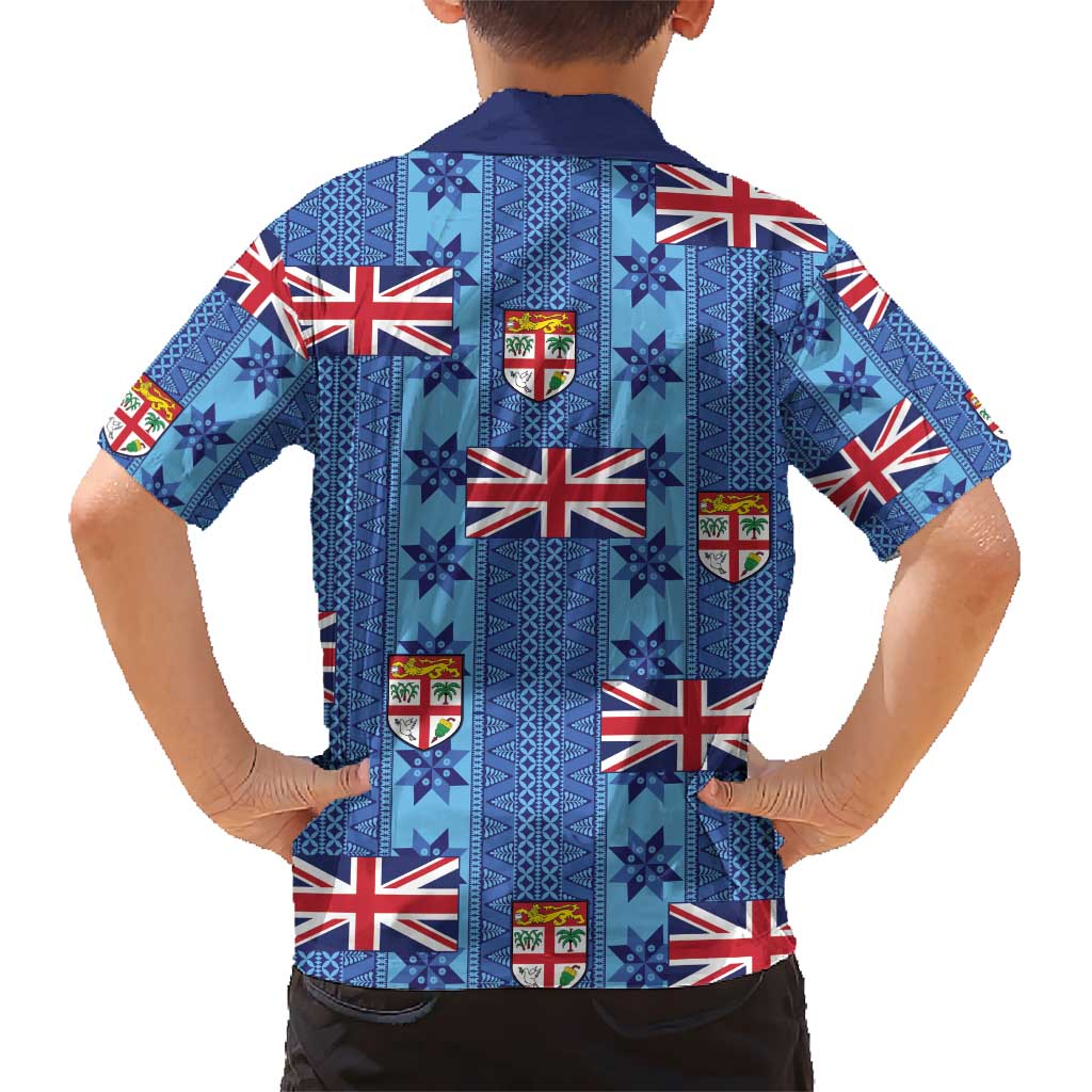 Fiji Masi Tapa Hawaiian Shirt Coat Of Arms - Polynesian Pride