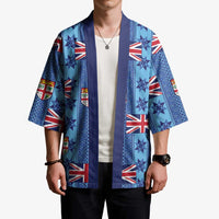 Fiji Masi Tapa Kimono Coat Of Arms - Polynesian Pride