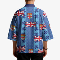 Fiji Masi Tapa Kimono Coat Of Arms - Polynesian Pride