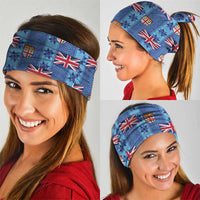 Fiji Masi Tapa Neck Gaiter Coat Of Arms LT05 - Polynesian Pride