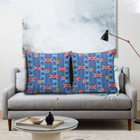 Fiji Masi Tapa Pillow Cover Coat Of Arms - Polynesian Pride