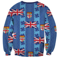 Fiji Masi Tapa Sweatshirt Coat Of Arms - Polynesian Pride