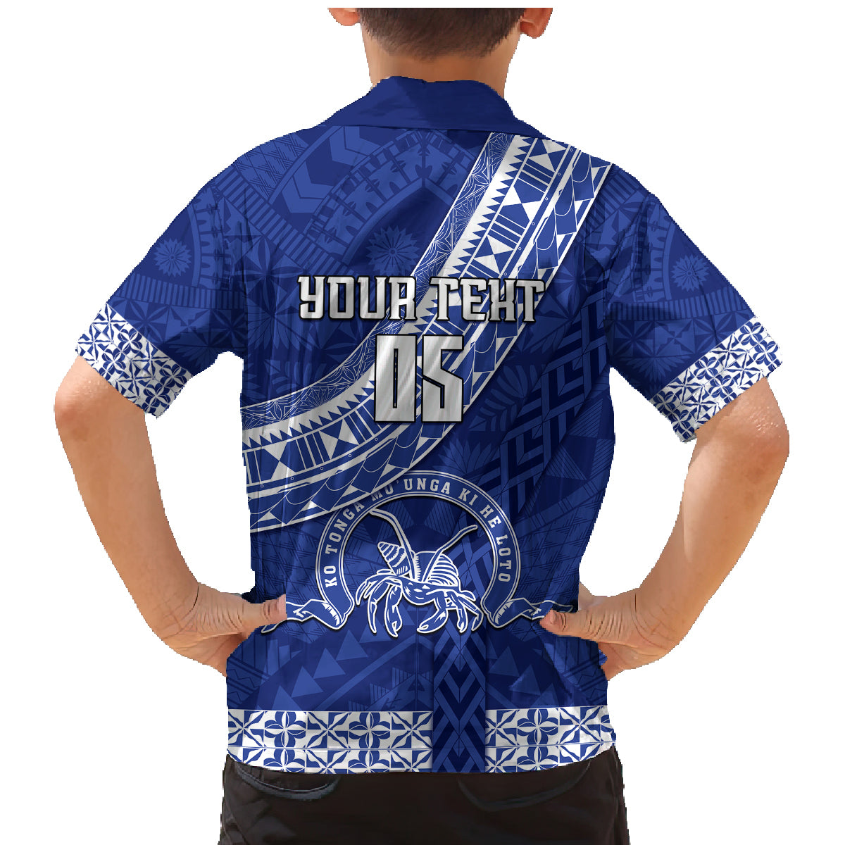 Custom Tupou College Family Matching Mermaid Dress and Hawaiian Shirt Tongan Kupesi Pattern LT05 - Polynesian Pride