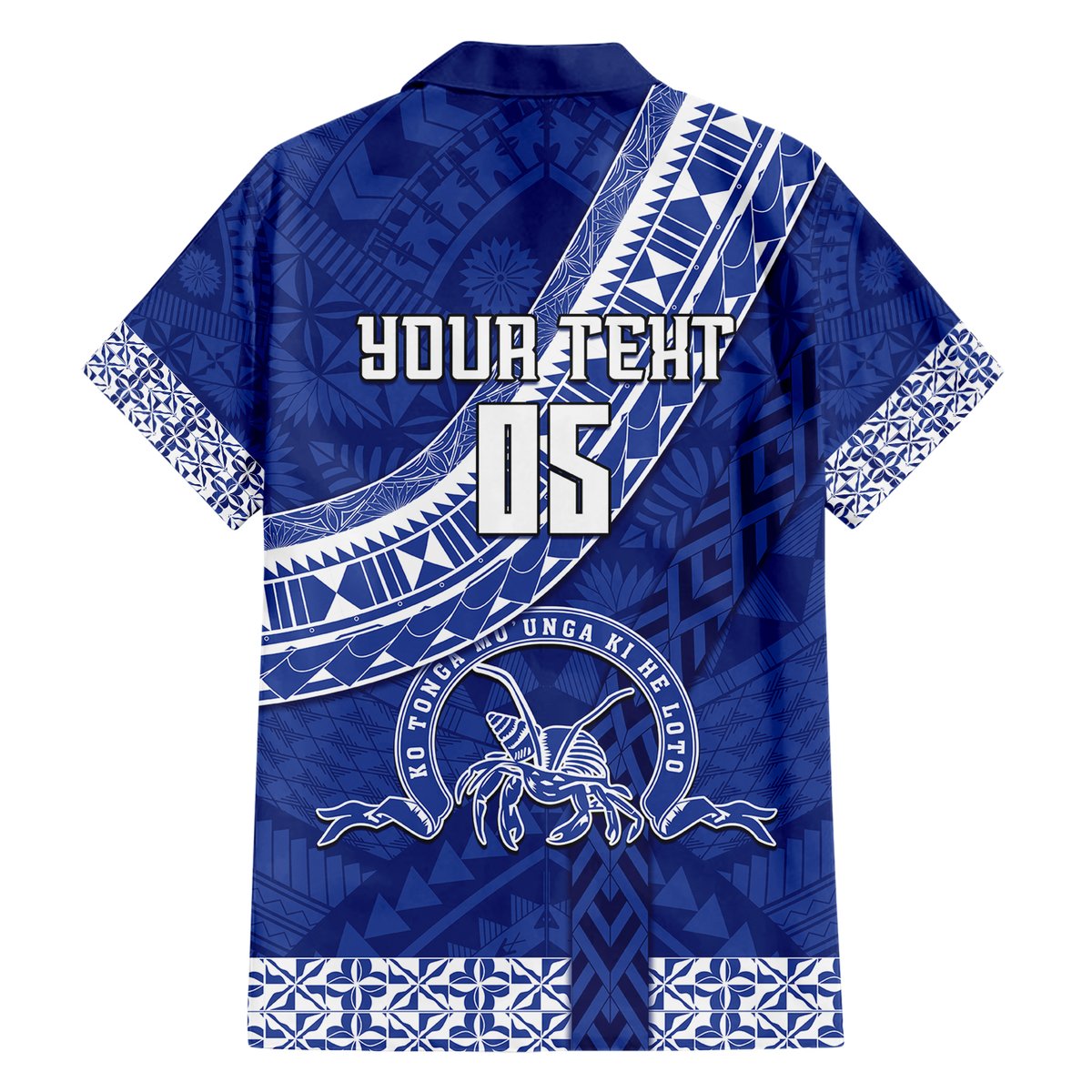 Custom Tupou College Hawaiian Shirt Tongan Kupesi Pattern LT05 - Polynesian Pride