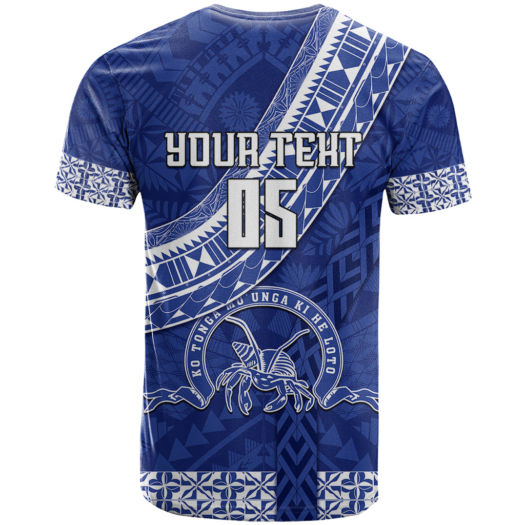 Custom Tupou College T Shirt Tongan Kupesi Pattern LT05 - Polynesian Pride