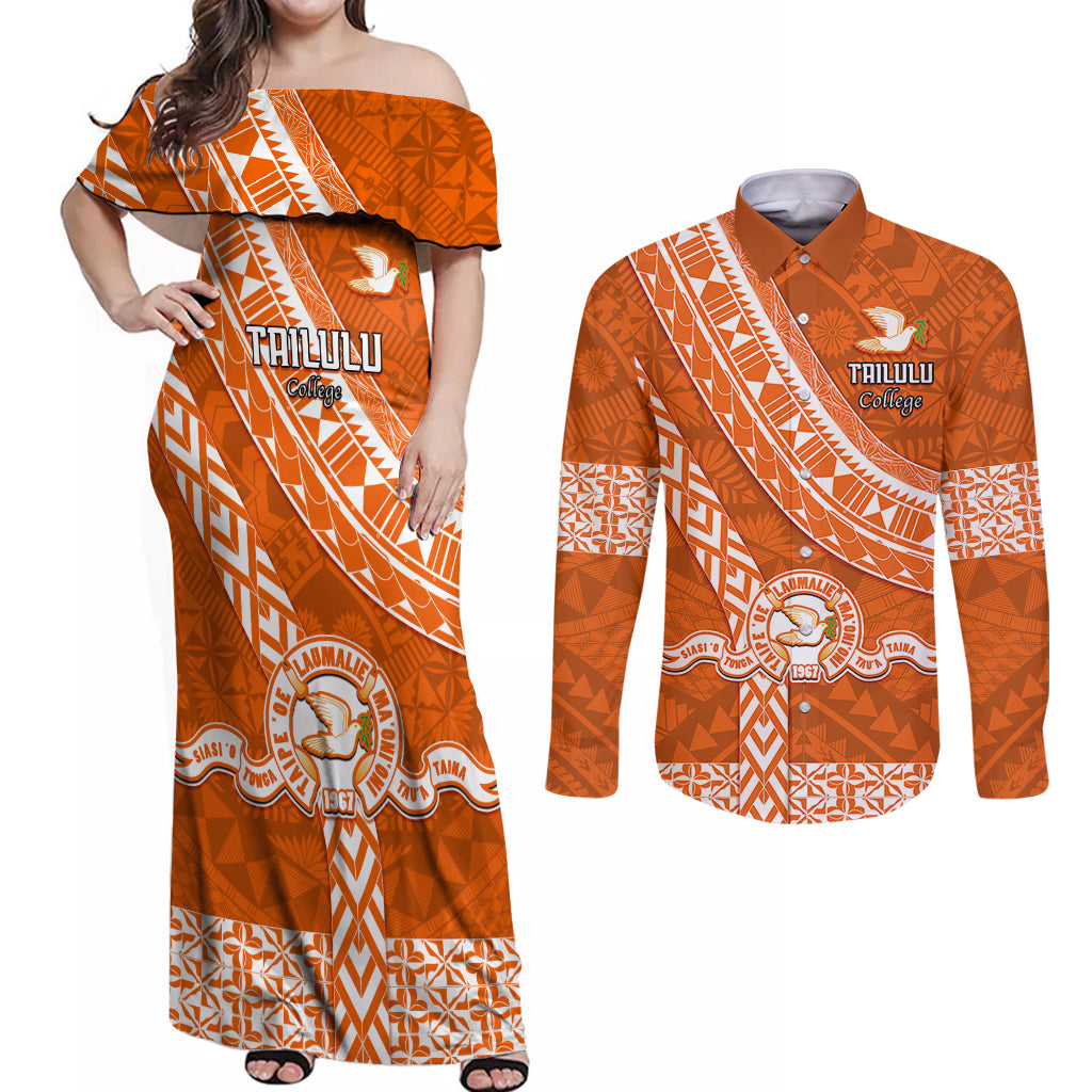 custom-tailulu-college-couples-matching-off-shoulder-maxi-dress-and-long-sleeve-button-shirts-tongan-kupesi-pattern