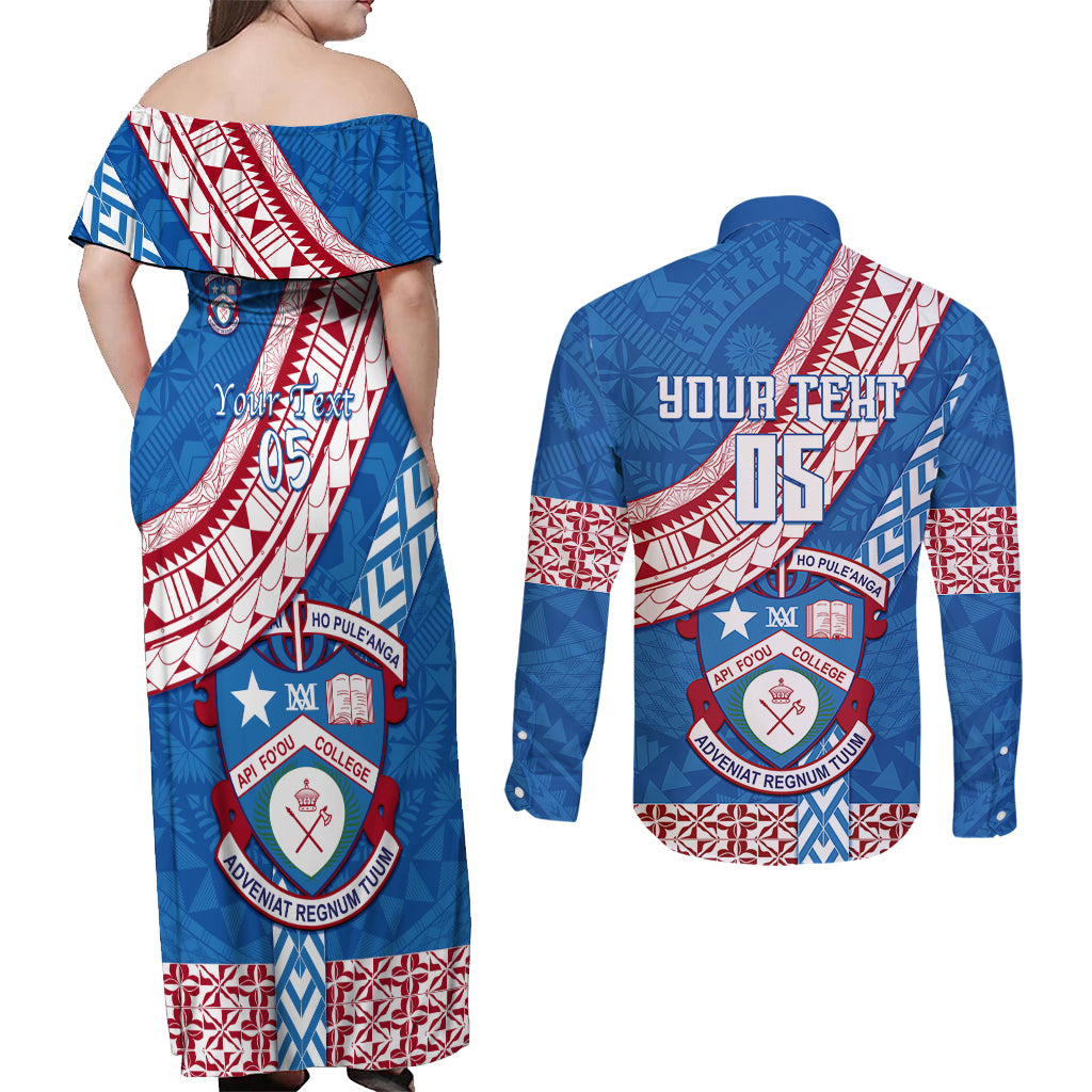 custom-apifoou-college-couples-matching-off-shoulder-maxi-dress-and-long-sleeve-button-shirts-tongan-kupesi-pattern