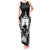 New Zealand Rugby Tank Maxi Dress The Haka With Champions Cup LT05 Women Black - Polynesian Pride