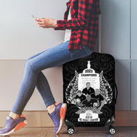 New Zealand Rugby Luggage Cover The Haka With Champions Cup LT05 - Polynesian Pride