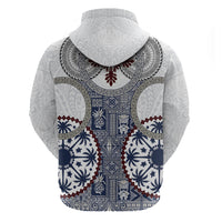 Hawaii Hoodie Barkcloth Pattern Vintage Style LT05 - Polynesian Pride