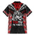 Aotearoa Mana Maori Family Matching Off The Shoulder Long Sleeve Dress and Hawaiian Shirt Toitu Te Tiriti