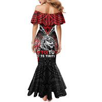 Aotearoa Mana Maori Mermaid Dress Toitu Te Tiriti LT05 - Polynesian Pride