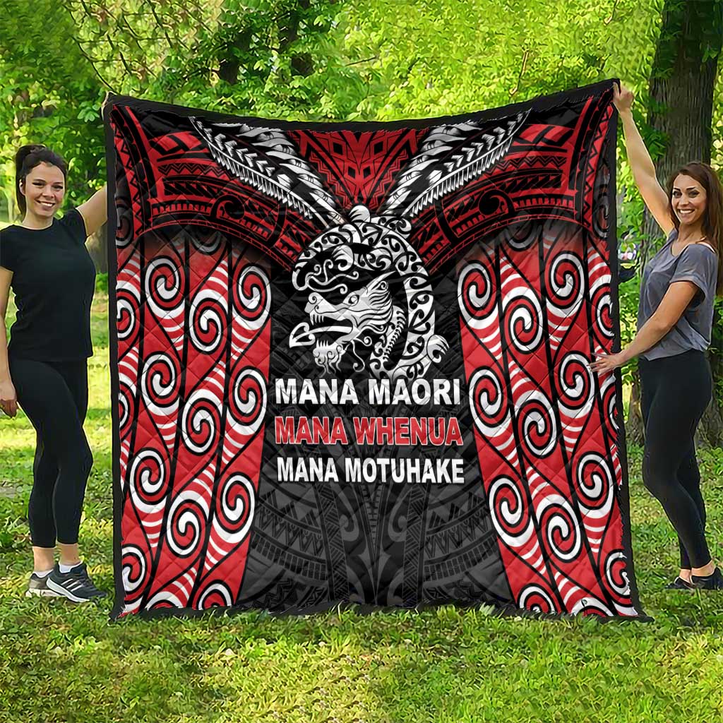 Aotearoa Mana Maori Quilt Toitu Te Tiriti LT05 - Polynesian Pride
