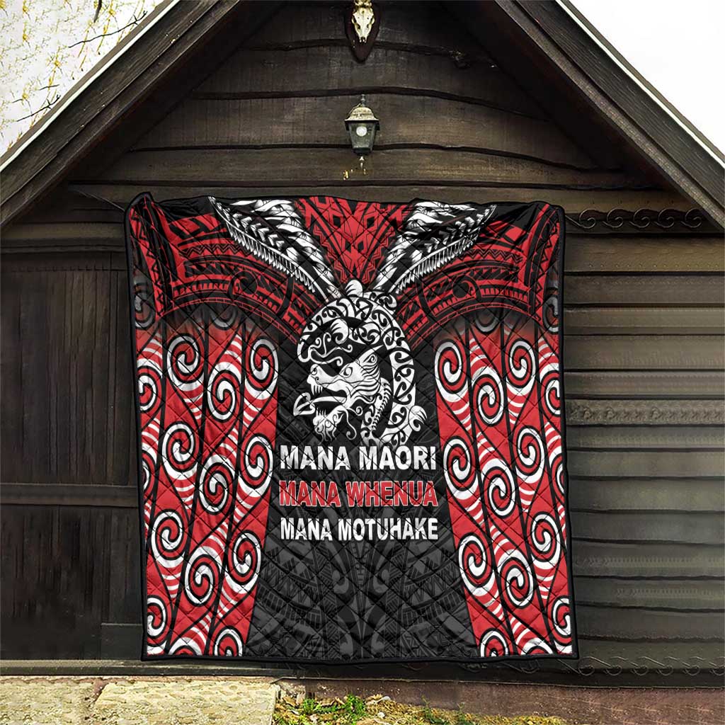 Aotearoa Mana Maori Quilt Toitu Te Tiriti LT05 - Polynesian Pride