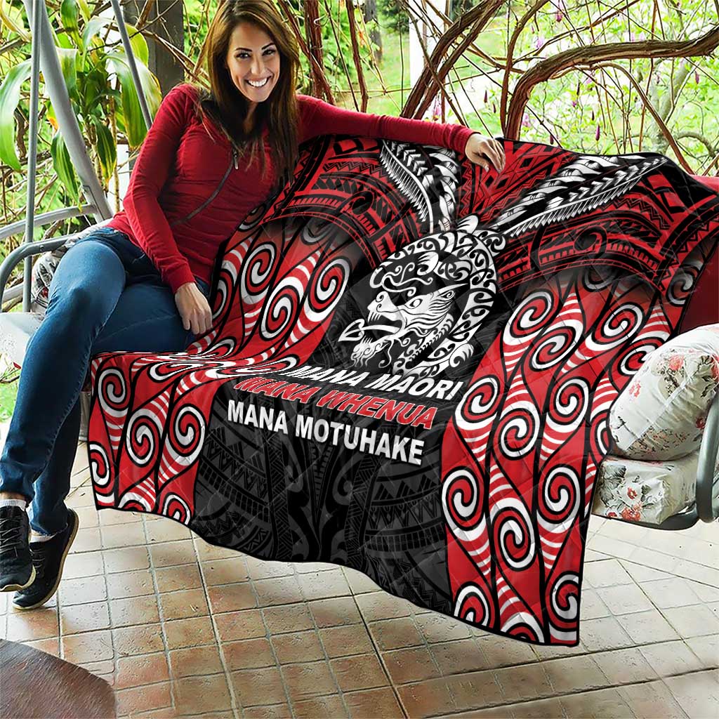 Aotearoa Mana Maori Quilt Toitu Te Tiriti LT05 - Polynesian Pride