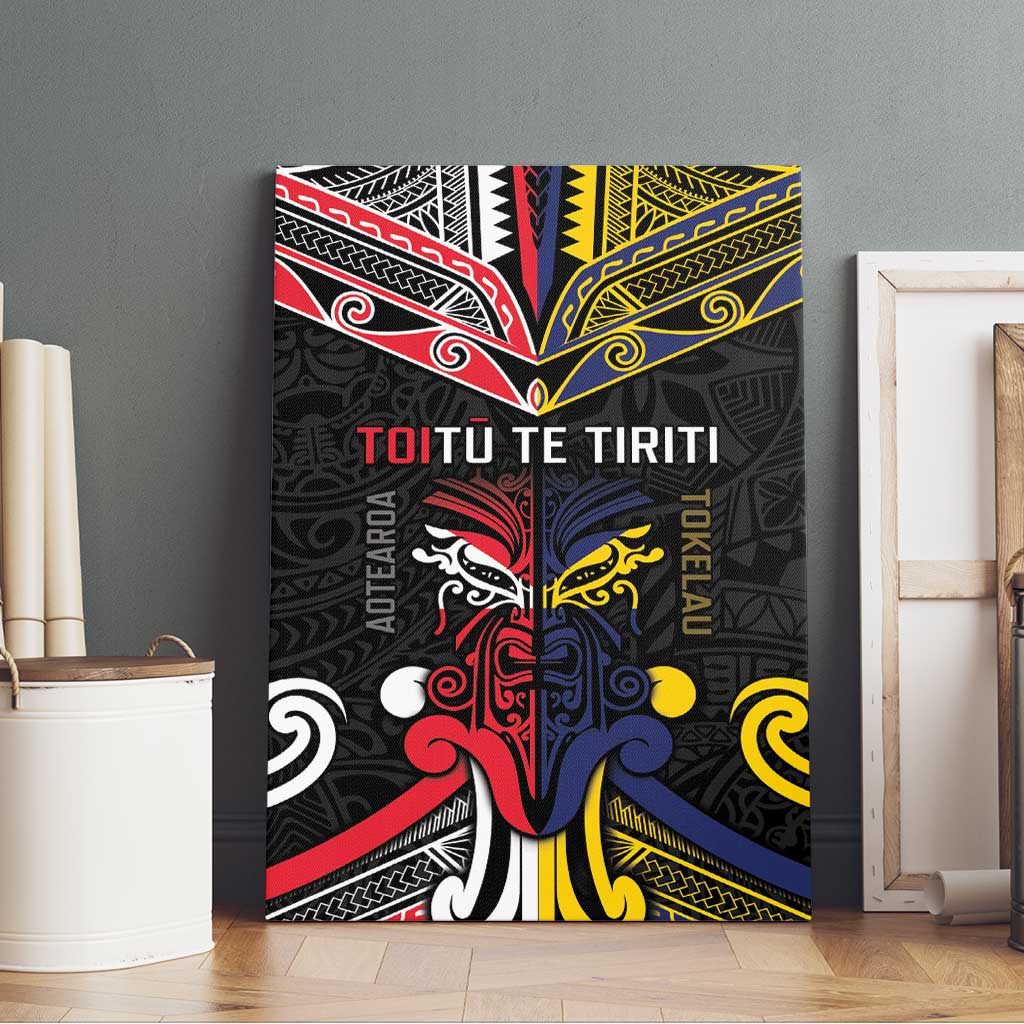 Tokelau And Aotearoa Canvas Wall Art Together For Te Tiriti O Waitangi