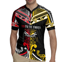 Niue And Aotearoa Rugby Jersey Together For Te Tiriti O Waitangi LT05 - Polynesian Pride