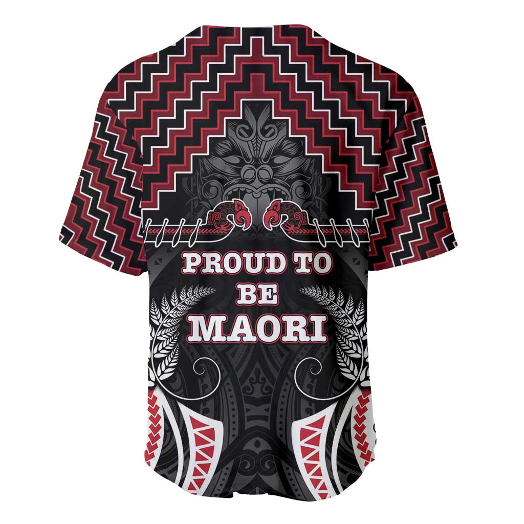 Aotearoa Baseball Jersey Proud To Be Maori LT05 - Polynesian Pride