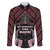 Aotearoa Family Matching Off The Shoulder Long Sleeve Dress and Hawaiian Shirt Proud To Be Maori