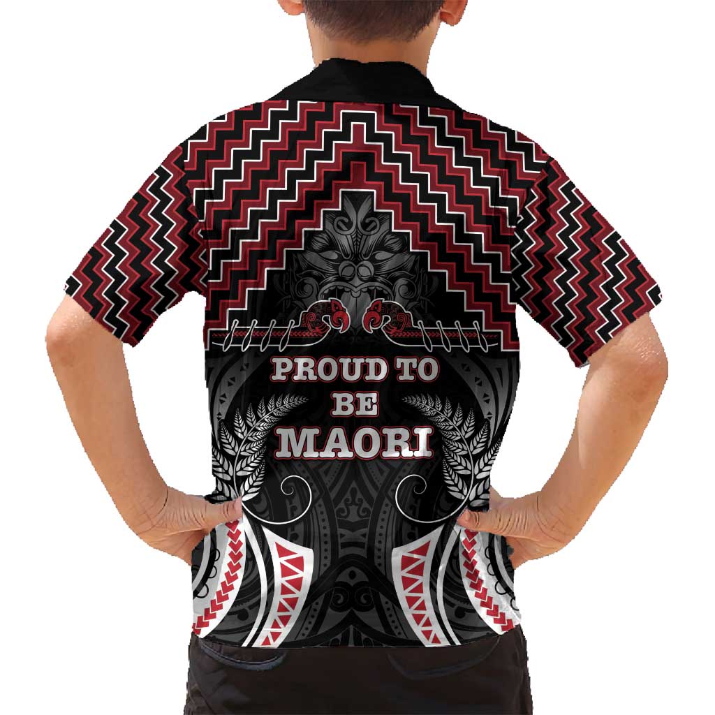 Aotearoa Family Matching Off Shoulder Maxi Dress and Hawaiian Shirt Proud To Be Maori LT05 - Polynesian Pride