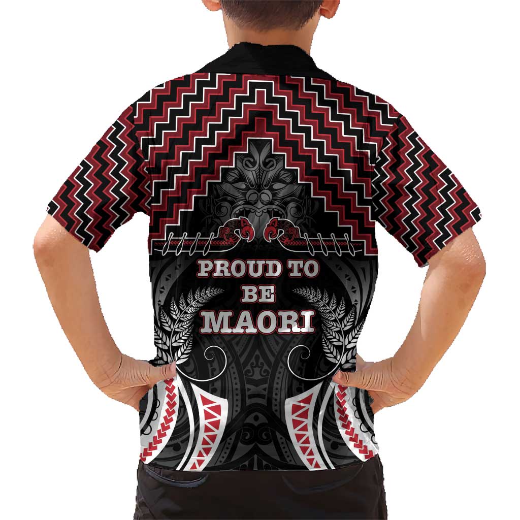 Aotearoa Kid Hawaiian Shirt Proud To Be Maori LT05 - Polynesian Pride