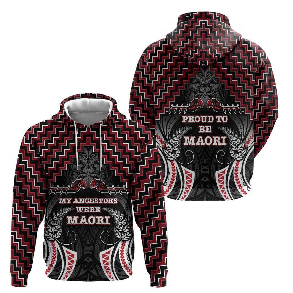 Aotearoa Zip Hoodie Proud To Be Maori