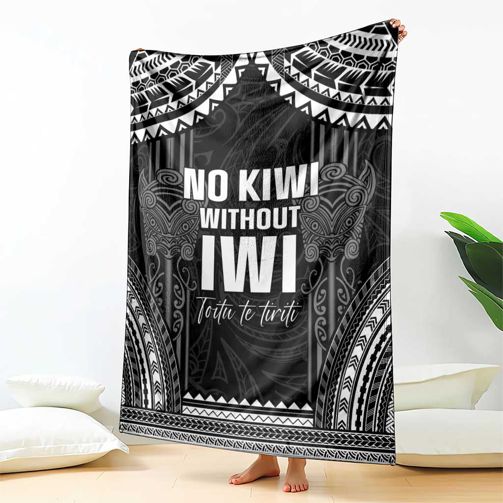 Aotearoa Toitu Te Tiriti Blanket No Kiwi Without Iwi