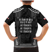 Aotearoa Toitu Te Tiriti Family Matching Mermaid Dress and Hawaiian Shirt No Kiwi Without Iwi LT05 - Polynesian Pride