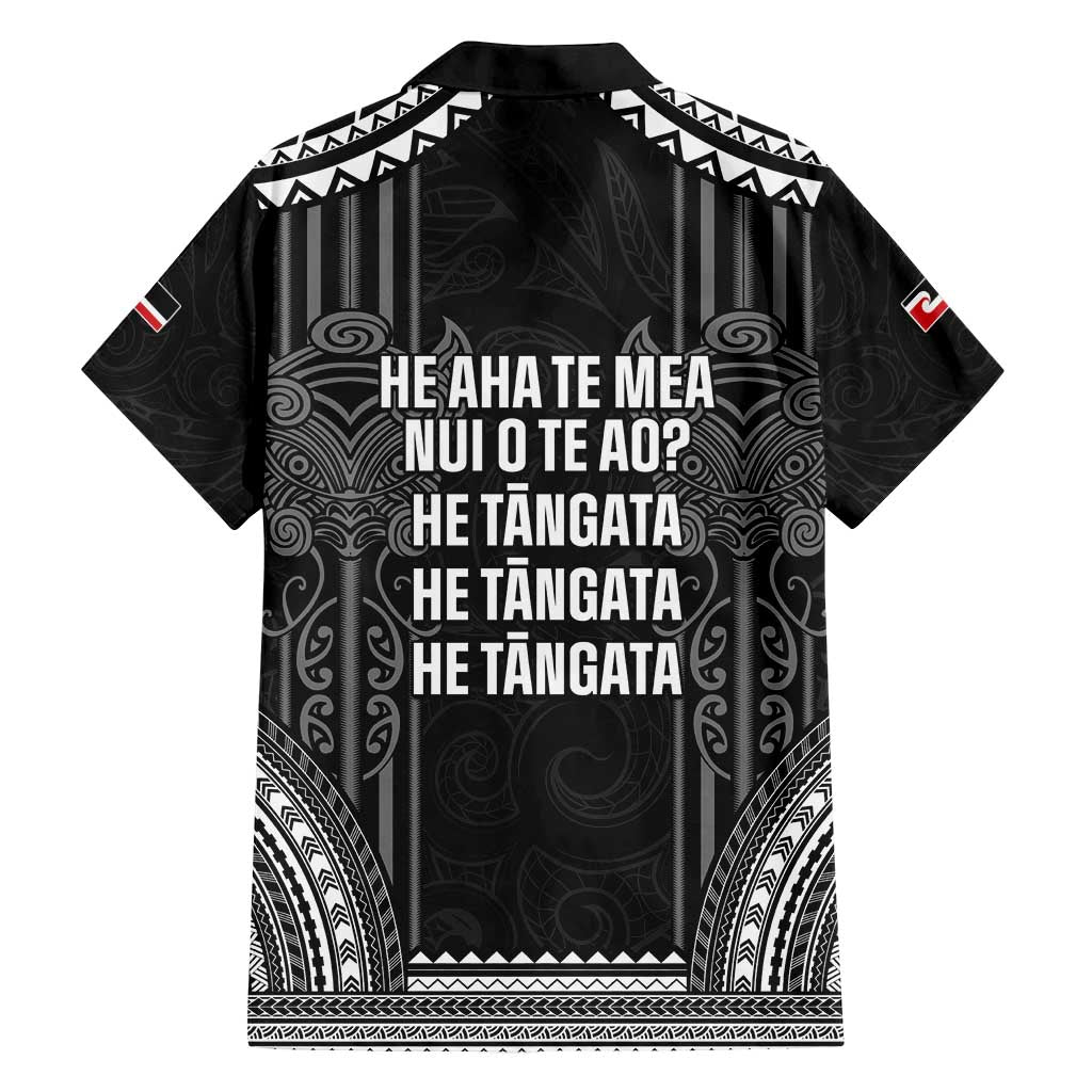 Aotearoa Toitu Te Tiriti Family Matching Off Shoulder Maxi Dress and Hawaiian Shirt No Kiwi Without Iwi LT05 - Polynesian Pride