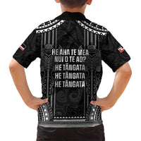 Aotearoa Toitu Te Tiriti Family Matching Summer Maxi Dress and Hawaiian Shirt No Kiwi Without Iwi LT05 - Polynesian Pride