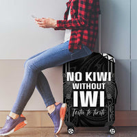 Aotearoa Toitu Te Tiriti Luggage Cover No Kiwi Without Iwi