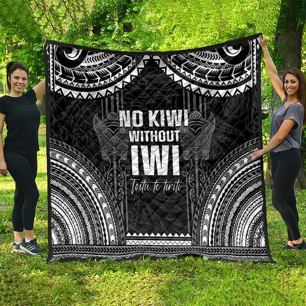 Aotearoa Toitu Te Tiriti Quilt No Kiwi Without Iwi LT05 - Polynesian Pride